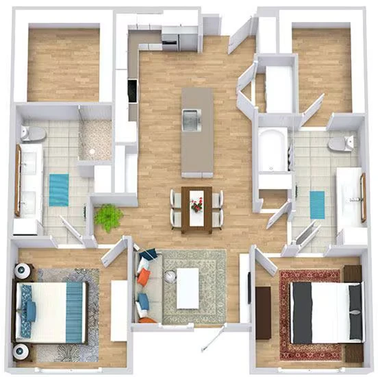 Texas 6013 floor plan